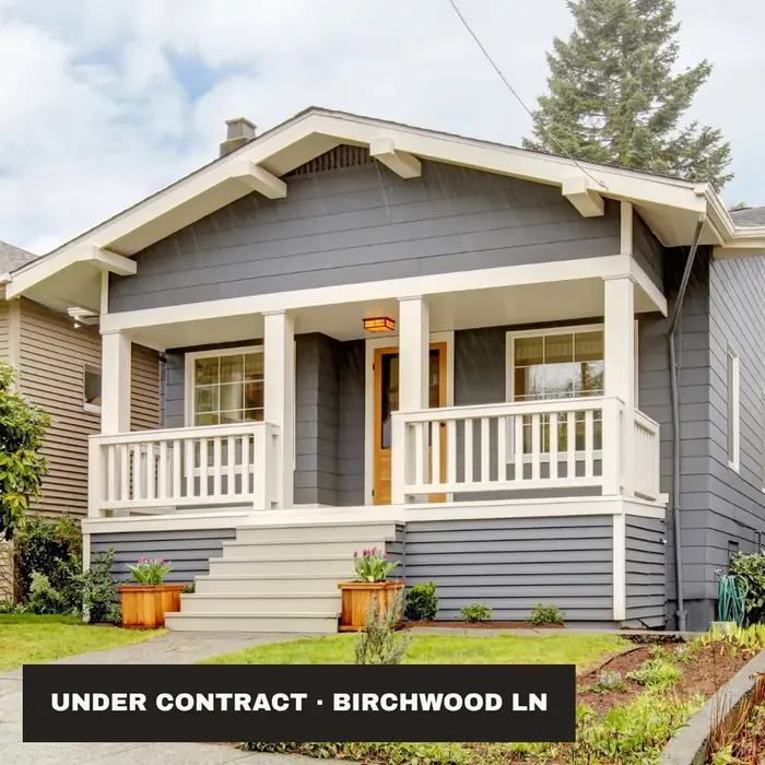 Under Contract post — Birchwood Ln